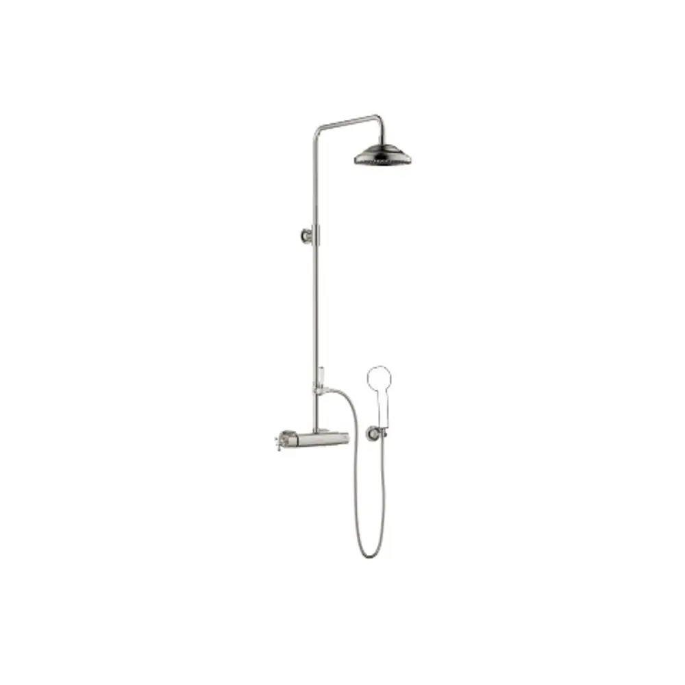 Dornbracht-MADISON-Shower Pipe-Ausladung 420mm-platin gebürstet, 34459360-06 Galeriebild 1